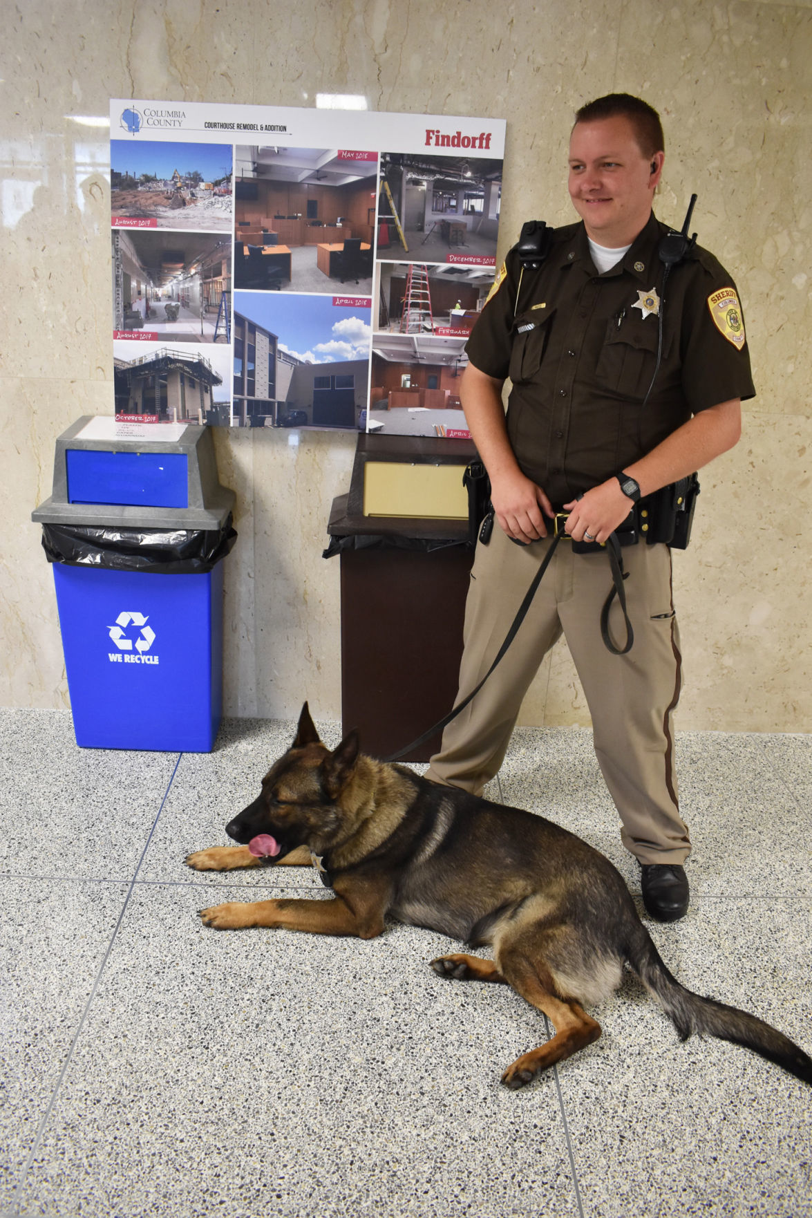 Columbia County dedication K-9